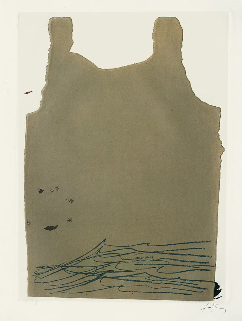 Antoni Tapies – Aparicions-6, 1982 – Radierung