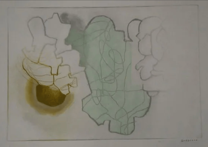 Luis Gordillo – Untitled (Soft Dissonance), 1991 – Aguafuerte