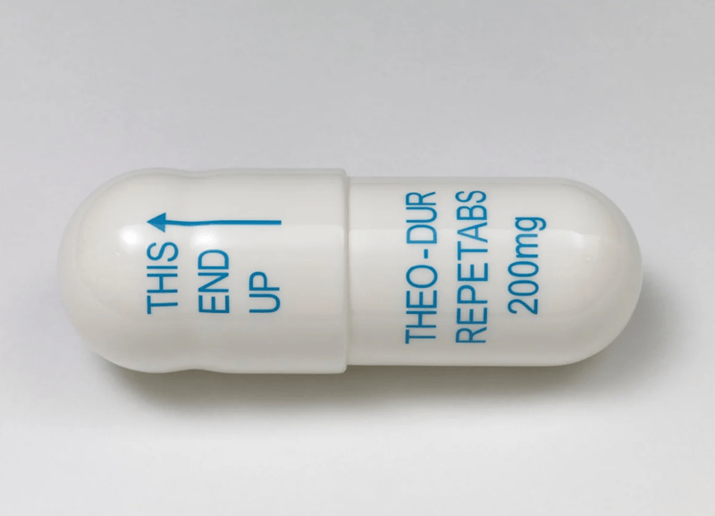 Damien Hirst – Theo-Dur Repetabs 200mg, 2014 – Técnica mixta