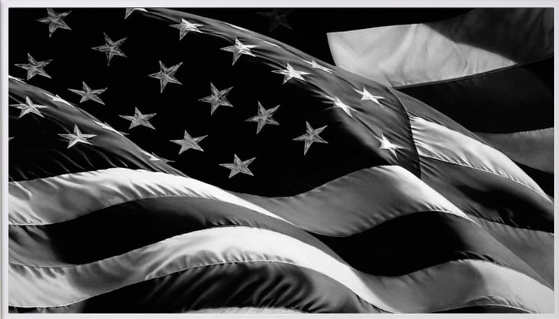 Robert Longo – Flag (Old Glory), 2013 – Pigmentdruck Robert Longo – Flag (Old Glory), 2013 – Pigmentdruck