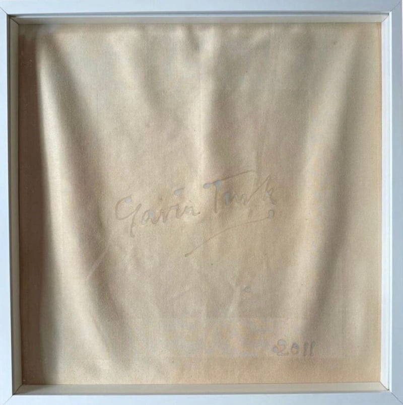 Gavin Turk – Merlot Damask, 2011 – Mixed Media
