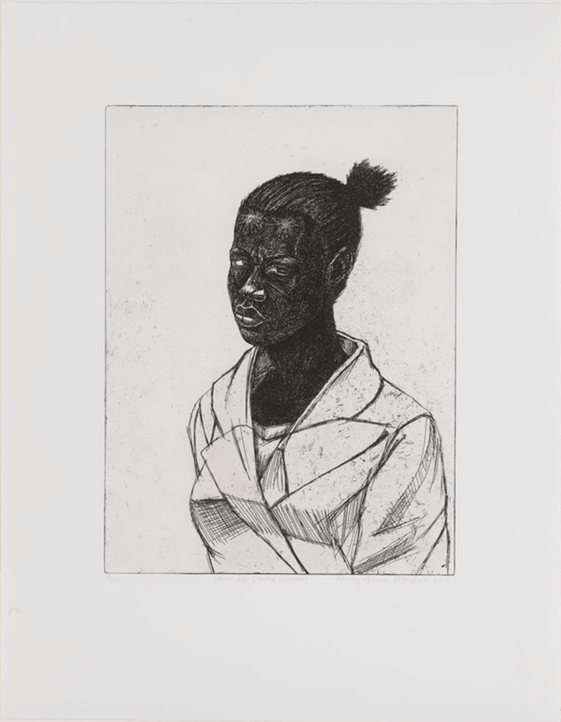 Kerry James Marshall – Untitled (Woman), 2017 – Ets