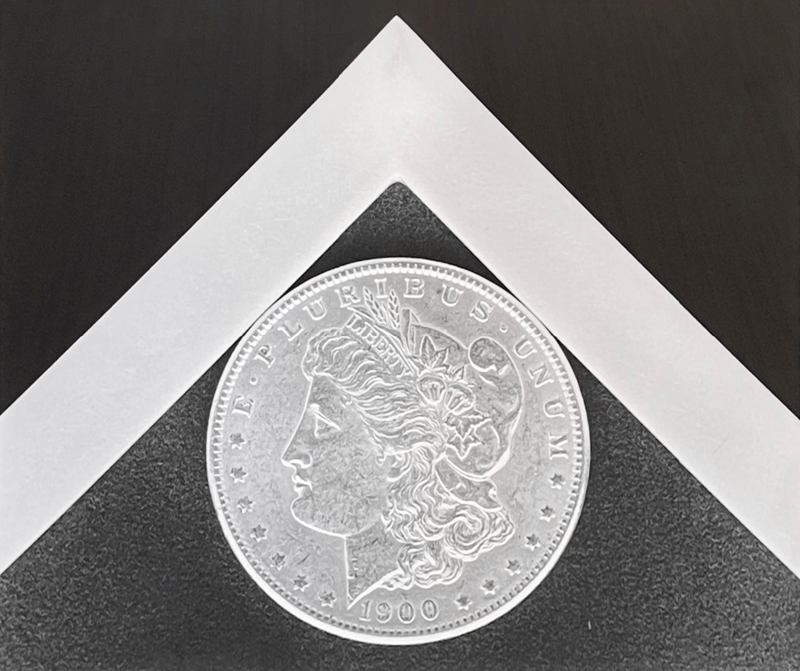 Robert Mapplethorpe – Silver Dollar, 1988 – Impresión gelatina de plata Robert Mapplethorpe – Silver Dollar, 1988 – Impresión gelatina de plata