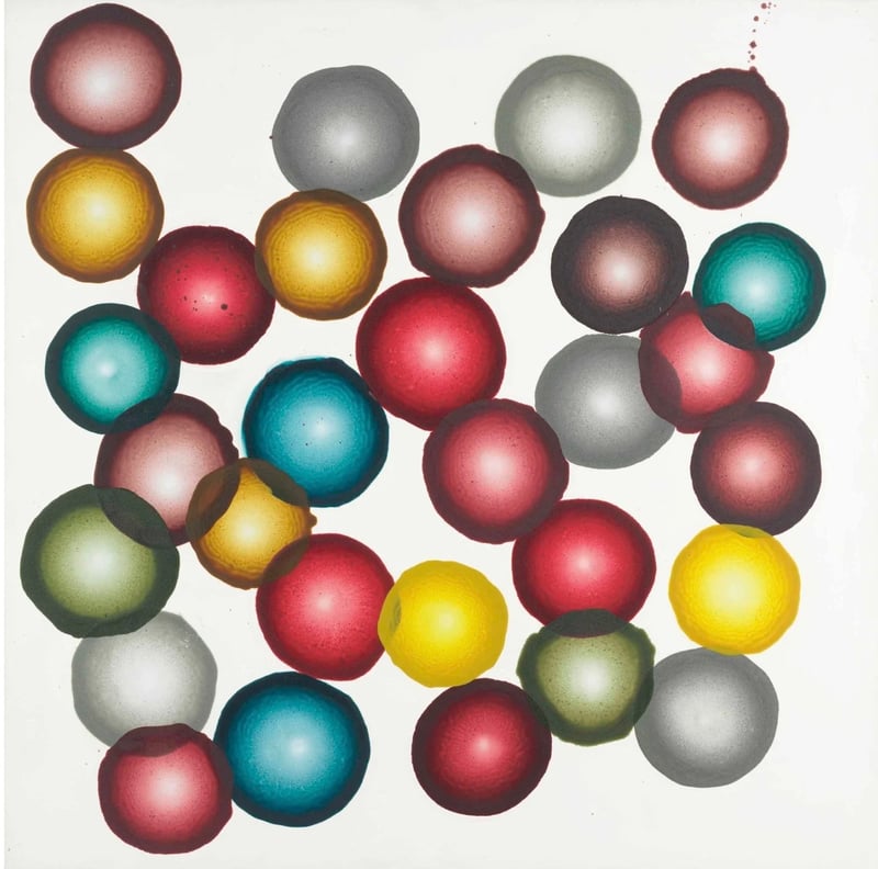 Ross Bleckner – Untitled, 2001 – Mixed Media
