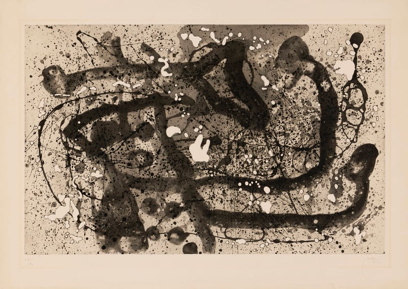 Joan Miró – Les Geants III, 1960 – Aquatinte Joan Miró – Les Geants III, 1960 – Aquatinte