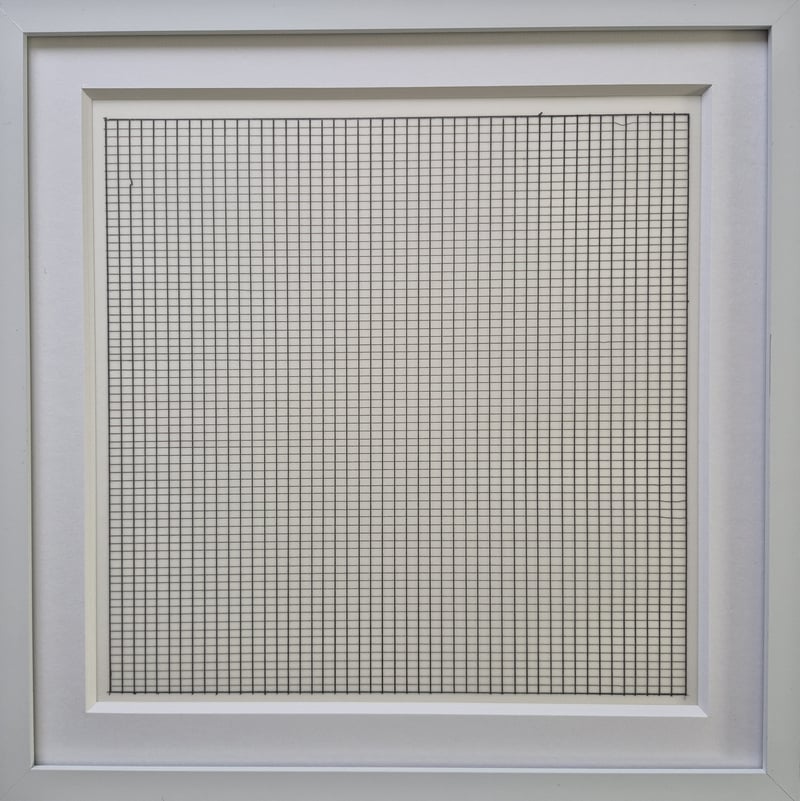 Agnes Martin – Untitled 2 (from Paintings and Drawings: 1974-1990), 1991 – Lithographie Agnes Martin – Untitled 2 (from Paintings and Drawings: 1974-1990), 1991 – Lithographie