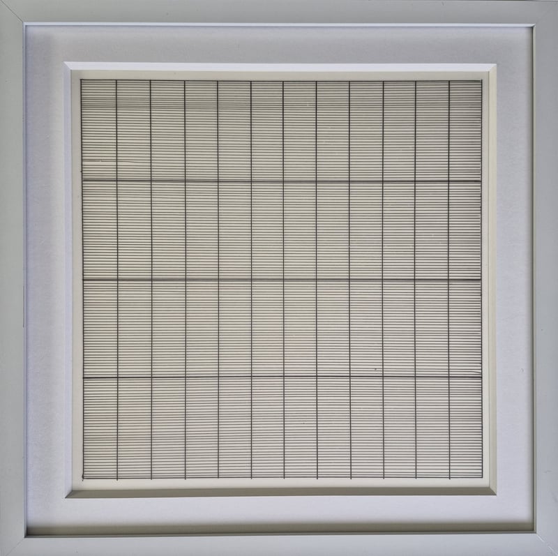 Agnes Martin – Untitled 3 (from Paintings and Drawings: 1974-1990), 1991 – Lithographie Agnes Martin – Untitled 3 (from Paintings and Drawings: 1974-1990), 1991 – Lithographie