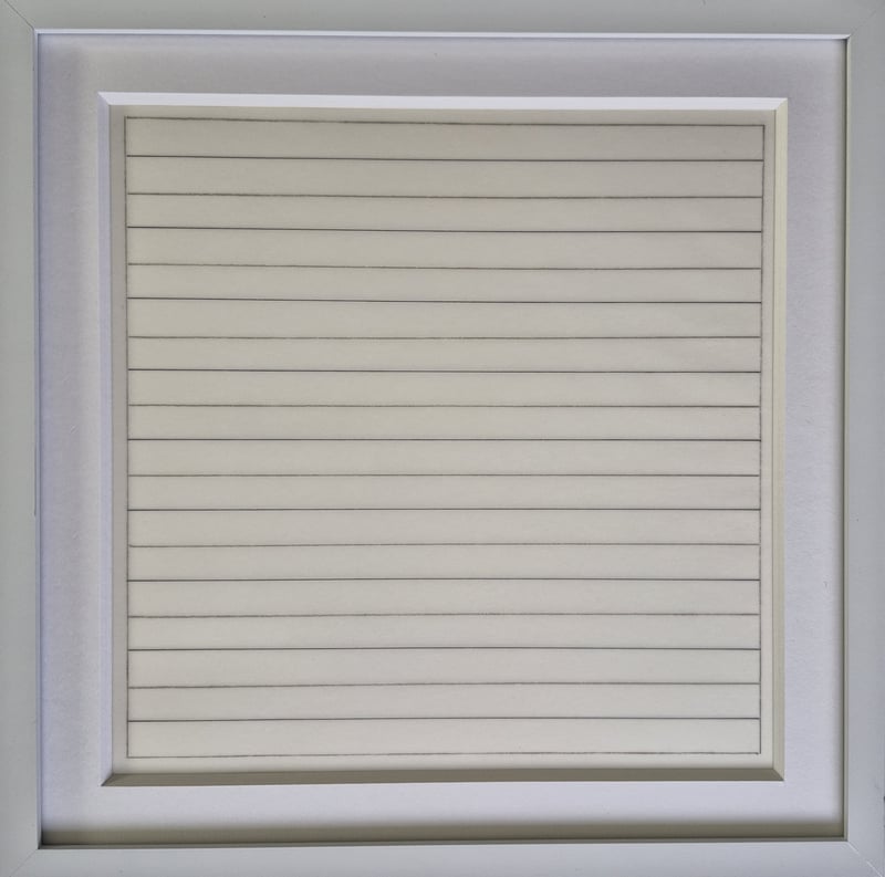 Agnes Martin – Untitled 5 (from Paintings and Drawings: 1974-1990), 1991 – Lithographie Agnes Martin – Untitled 5 (from Paintings and Drawings: 1974-1990), 1991 – Lithographie