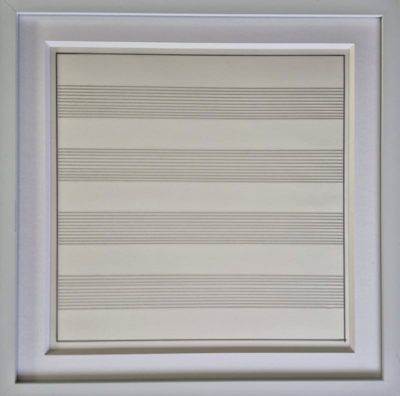 Agnes Martin – Untitled 6 (from Paintings and Drawings: 1974-1990), 1991 – Lithograph Agnes Martin – Untitled 6 (from Paintings and Drawings: 1974-1990), 1991 – Lithograph