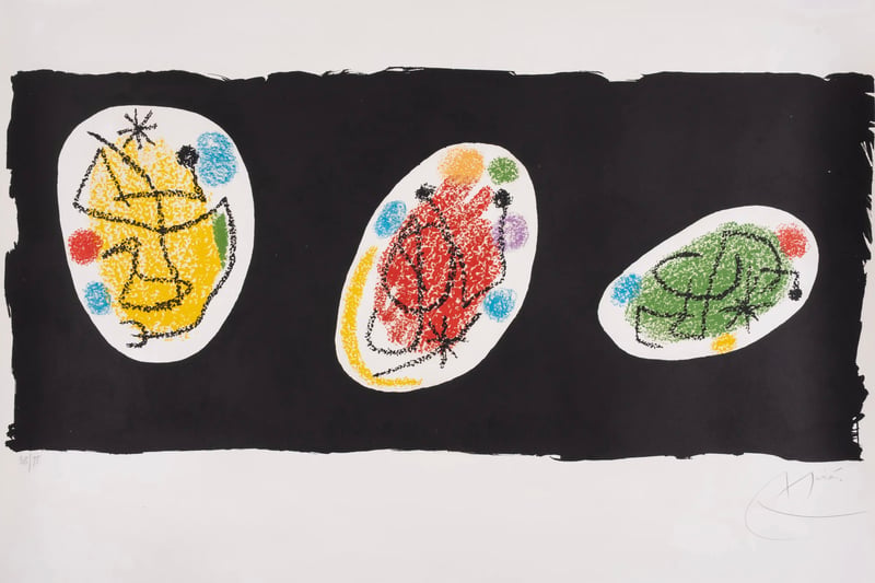 Joan Miró – For XXe siècle no.31, 1968 – Lithographie Joan Miró – For XXe siècle no.31, 1968 – Lithographie