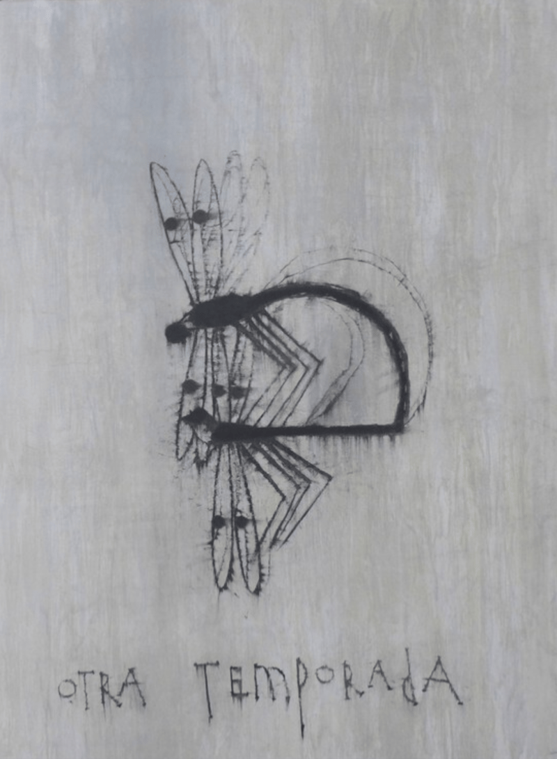José Bedia – Otra temporada, 2008 – Etching