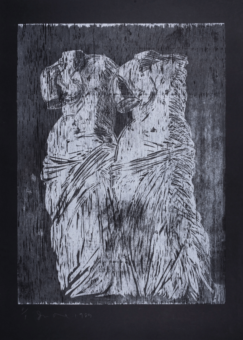 Jim Dine – Double Venus Woodcut II, 1984 – Houtsnede