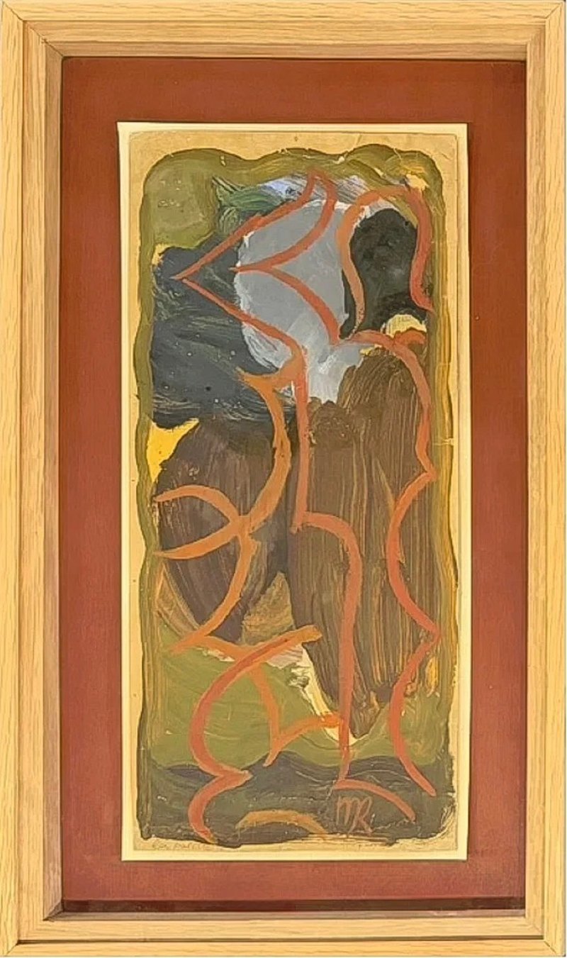 Man Ray – La Palette, 1944 – Huile sur papier
