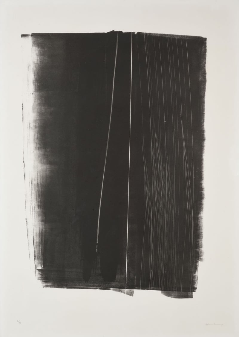 Hans Hartung – L 1973-46, 1973 – Lithograph