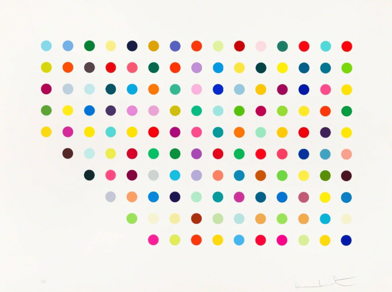 Damien Hirst - Meprobamate, 2011