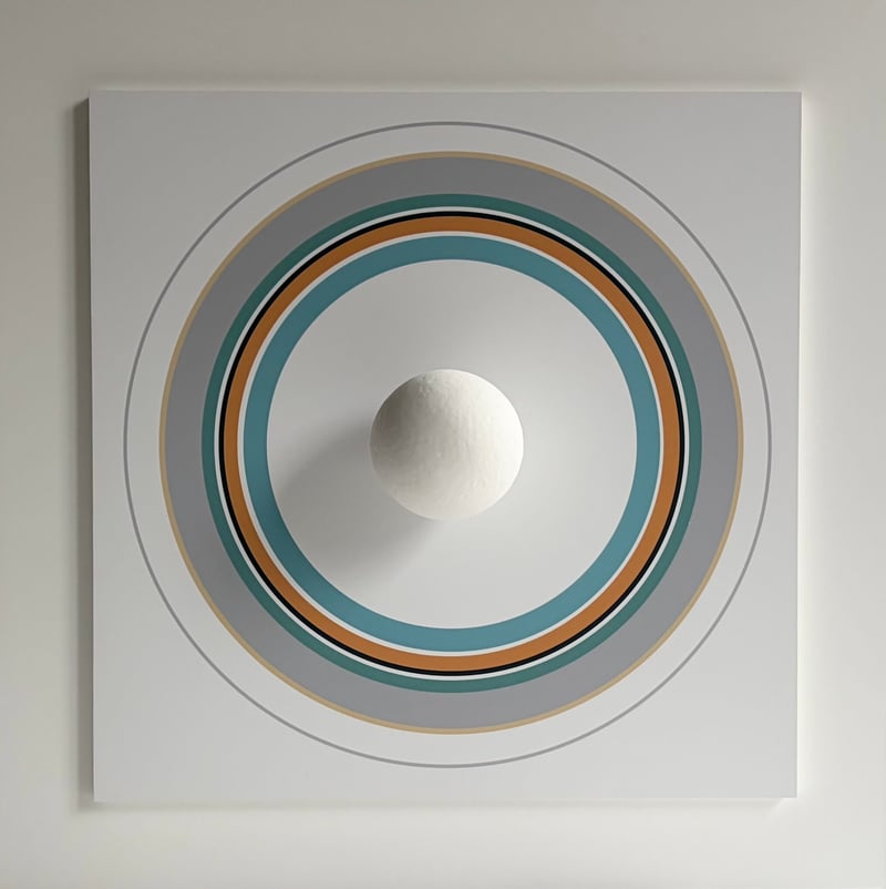 Antonio Asis – Asistype 17 – boule sur cercle, 2016 – Monotype Antonio Asis – Asistype 17 – boule sur cercle, 2016 – Monotype