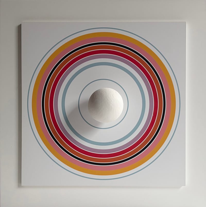 Antonio Asis – Asistype 20 – boule sur cercle, 2016 – Monotype Antonio Asis – Asistype 20 – boule sur cercle, 2016 – Monotype