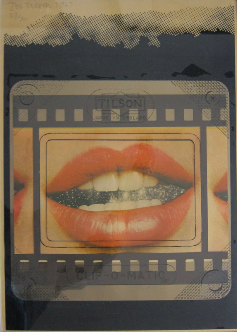 Joe Tilson – Transparency (clip o matic), 1967 – Mixed média
