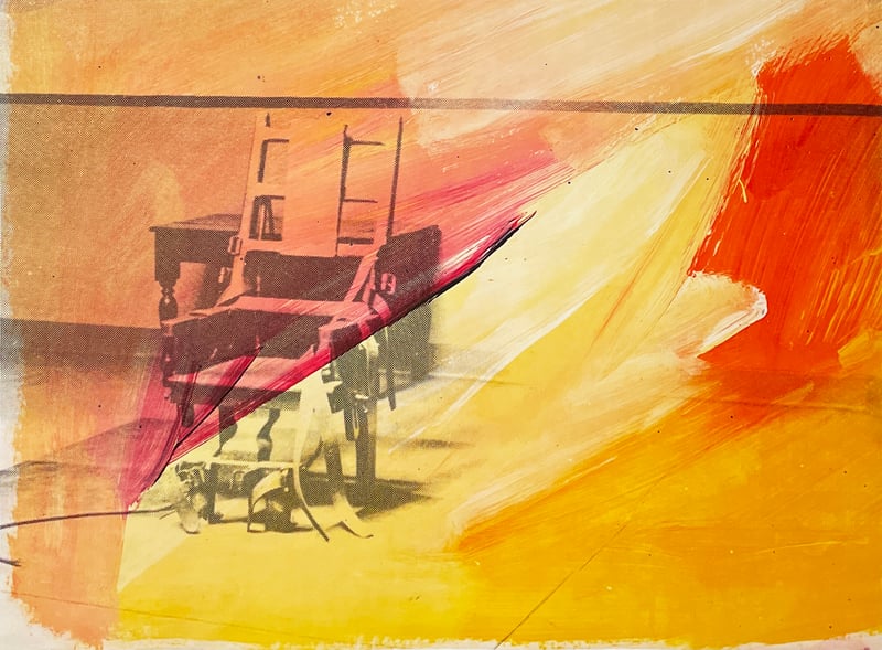 Andy Warhol – Electric Chair (Retrospective Series) (UP 47.39), 1971 – Screen-print Andy Warhol – Electric Chair (Retrospective Series) (UP 47.39), 1971 – Screen-print