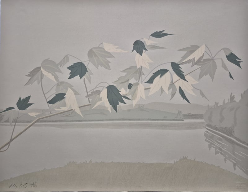 Alex Katz – Late July 2, 1971 – Lithographie Alex Katz – Late July 2, 1971 – Lithographie