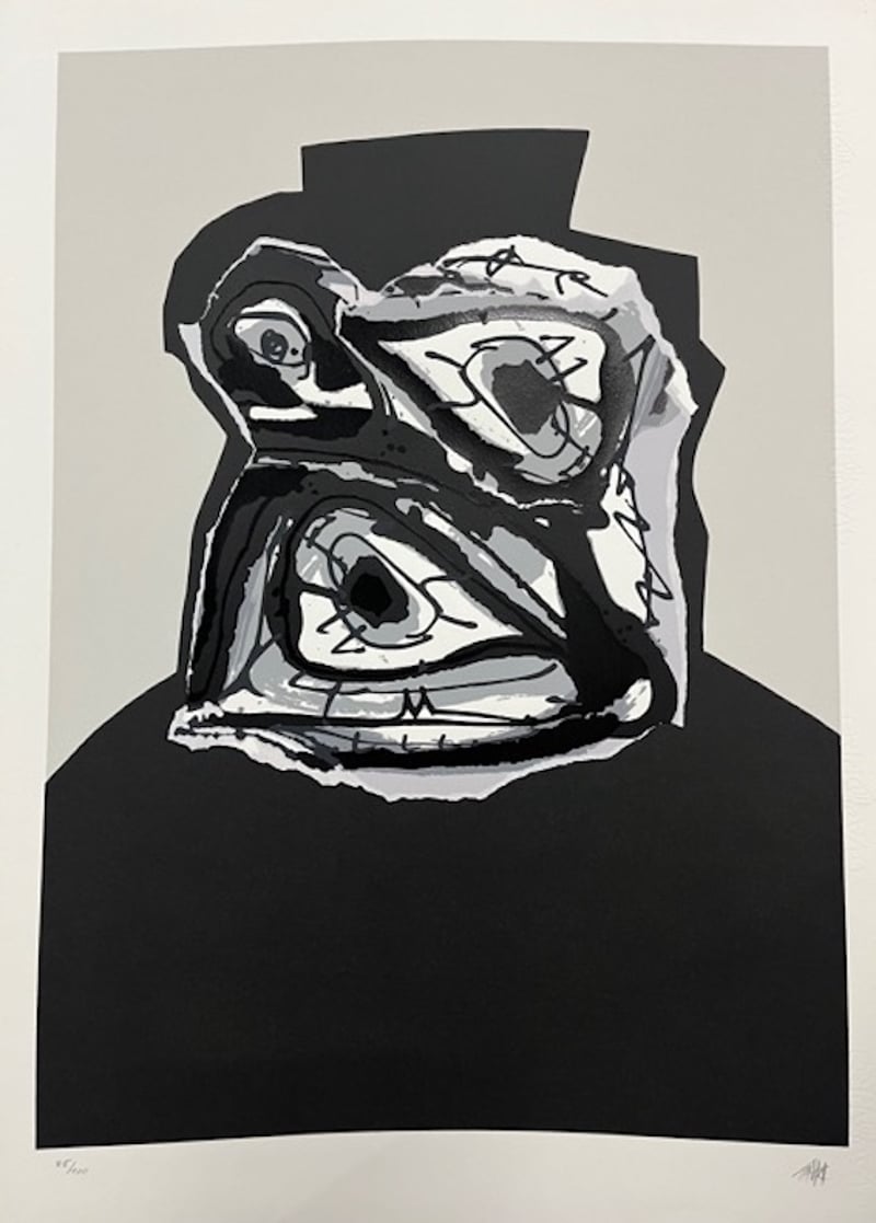 Antonio Saura – Don I, 1984 – Serigraph Antonio Saura – Don I, 1984 – Serigraph