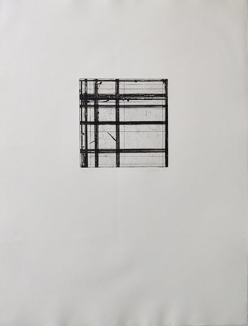 Brice Marden – Tiles, 1979 – Etching and Aquatint