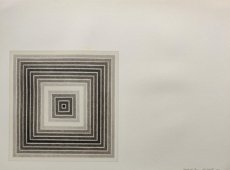 Frank Stella – Sharpesville, from Multicolored Squares I, 1972 – Lithographie