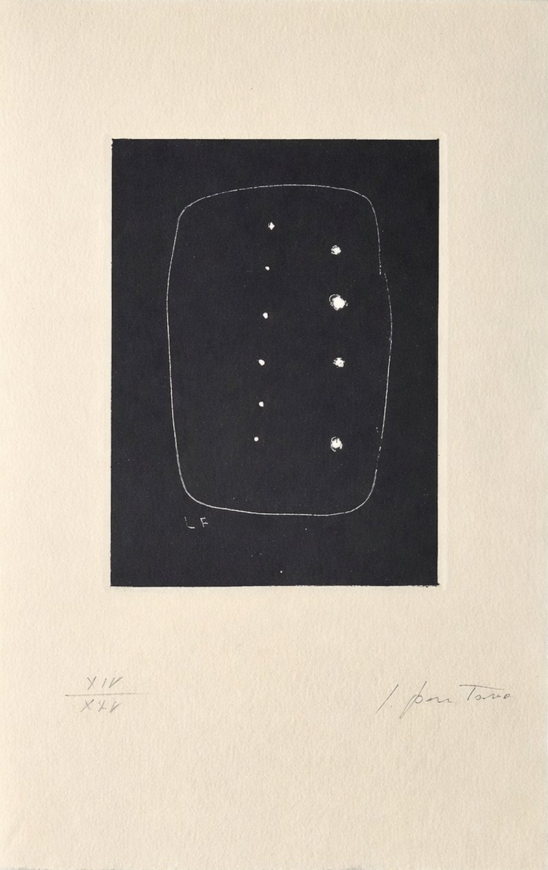 Lucio Fontana – Untitled from The International Avant-Garde (volume I), 1962 – Mixed média