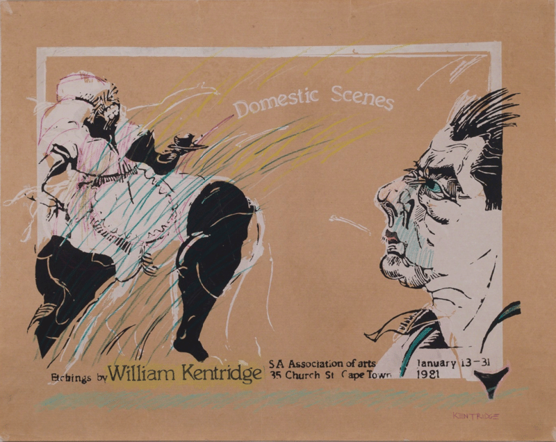 Kentridge, William | Domestic Scenes, 1980 — available on Composition Gallery