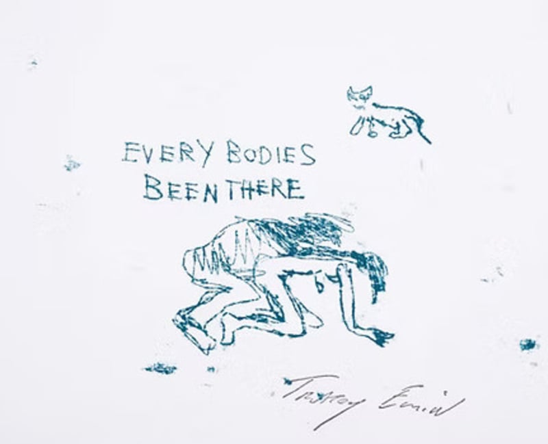 Tracey Emin – Every Bodies Been There, 1998 – Lithographie Tracey Emin – Every Bodies Been There, 1998 – Lithographie
