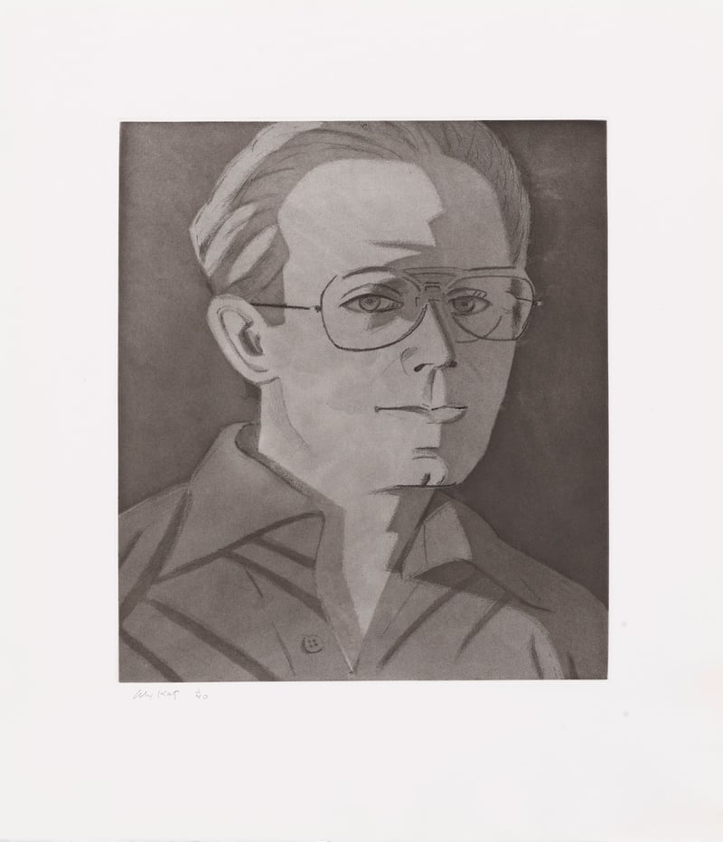 Alex Katz – Give Me Tomorrow 3, 1983 – Mixed média Alex Katz – Give Me Tomorrow 3, 1983 – Mixed média