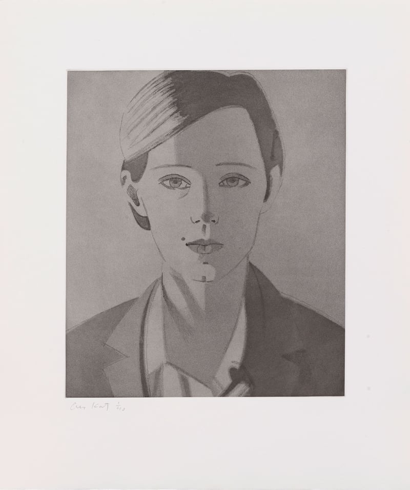 Alex Katz – Give Me Tomorrow 6, 1983 – Mixed média