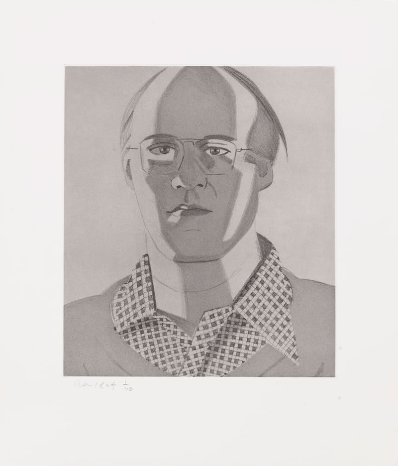 Alex Katz – Give Me Tomorrow 7, 1983 – Mixed média