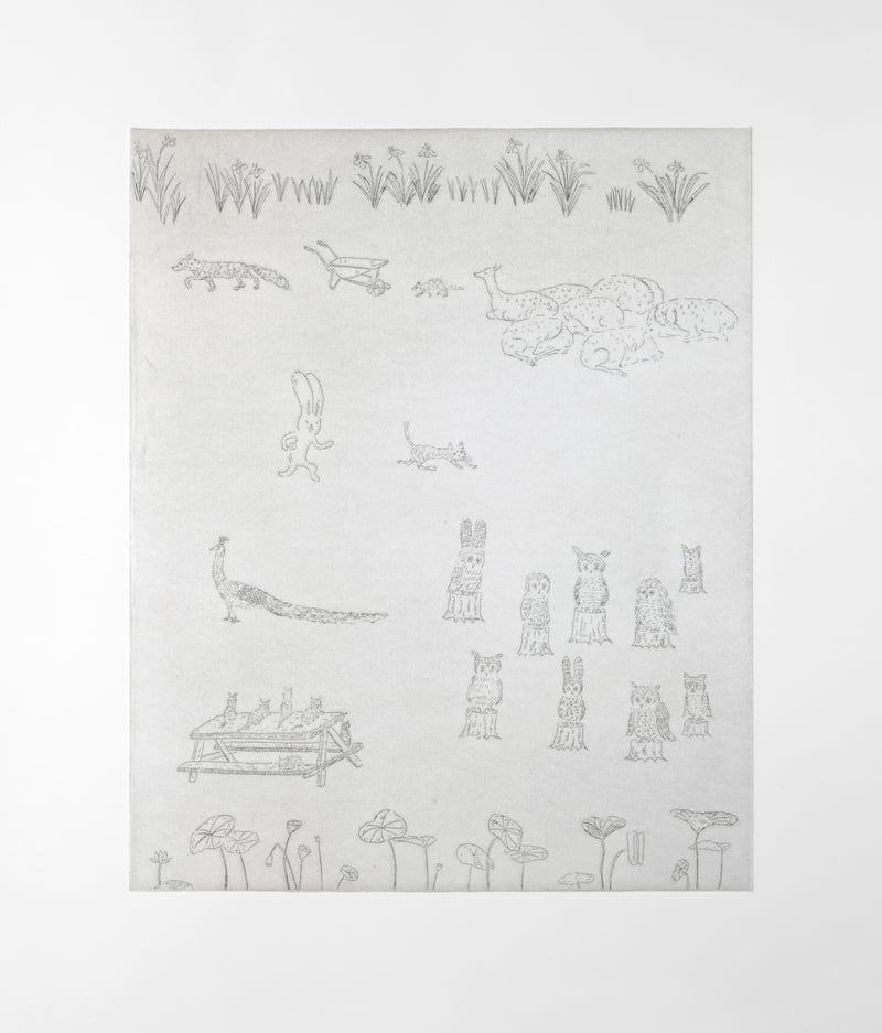 Atsushi Kaga – Albert College Park, 2022 – Etching