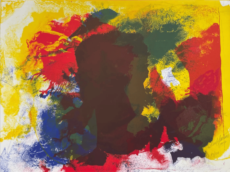 Paul Jenkins – Five Invocations II, 1997 – Lithographie Paul Jenkins – Five Invocations II, 1997 – Lithographie