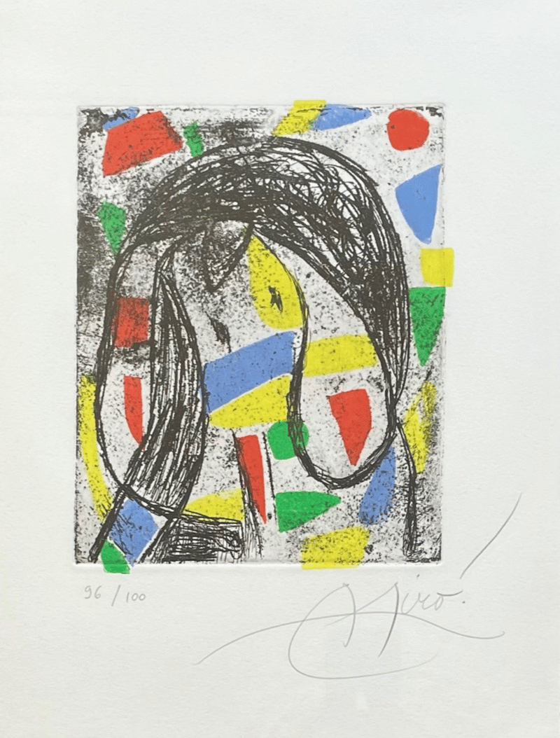 Joan Miró – La Revolte des Caracteres, 1982 – Gravure Joan Miró – La Revolte des Caracteres, 1982 – Gravure