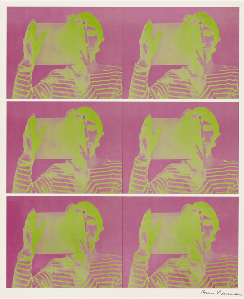 Bruce Nauman – Sequence, 1968 – Impresión offset Bruce Nauman – Sequence, 1968 – Impresión offset