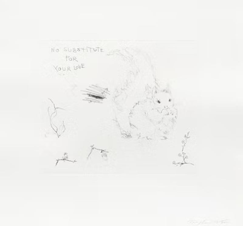 Tracey Emin – No Substitute For Your Love, 2003 – Gravure Tracey Emin – No Substitute For Your Love, 2003 – Gravure