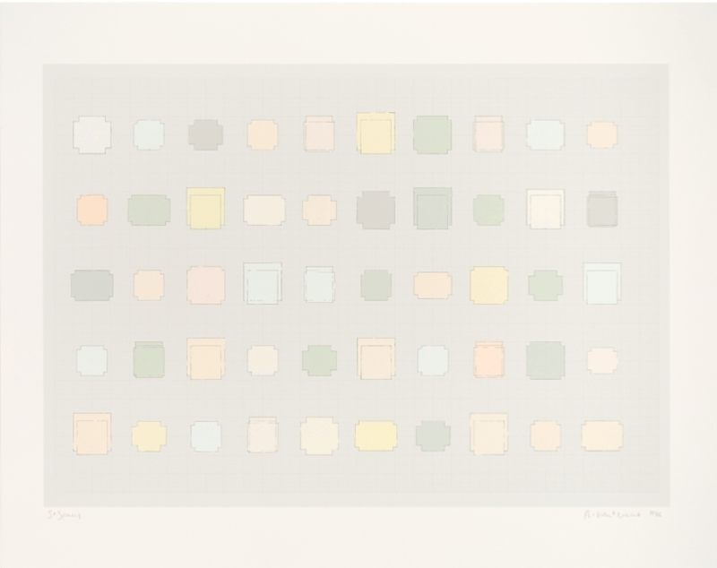 Whiteread, Rachel | 50 Spaces, 2021 — available on Composition Gallery