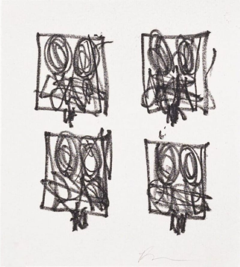 Rashid Johnson – Untitled (Anxious Man), 2023 – Gravure