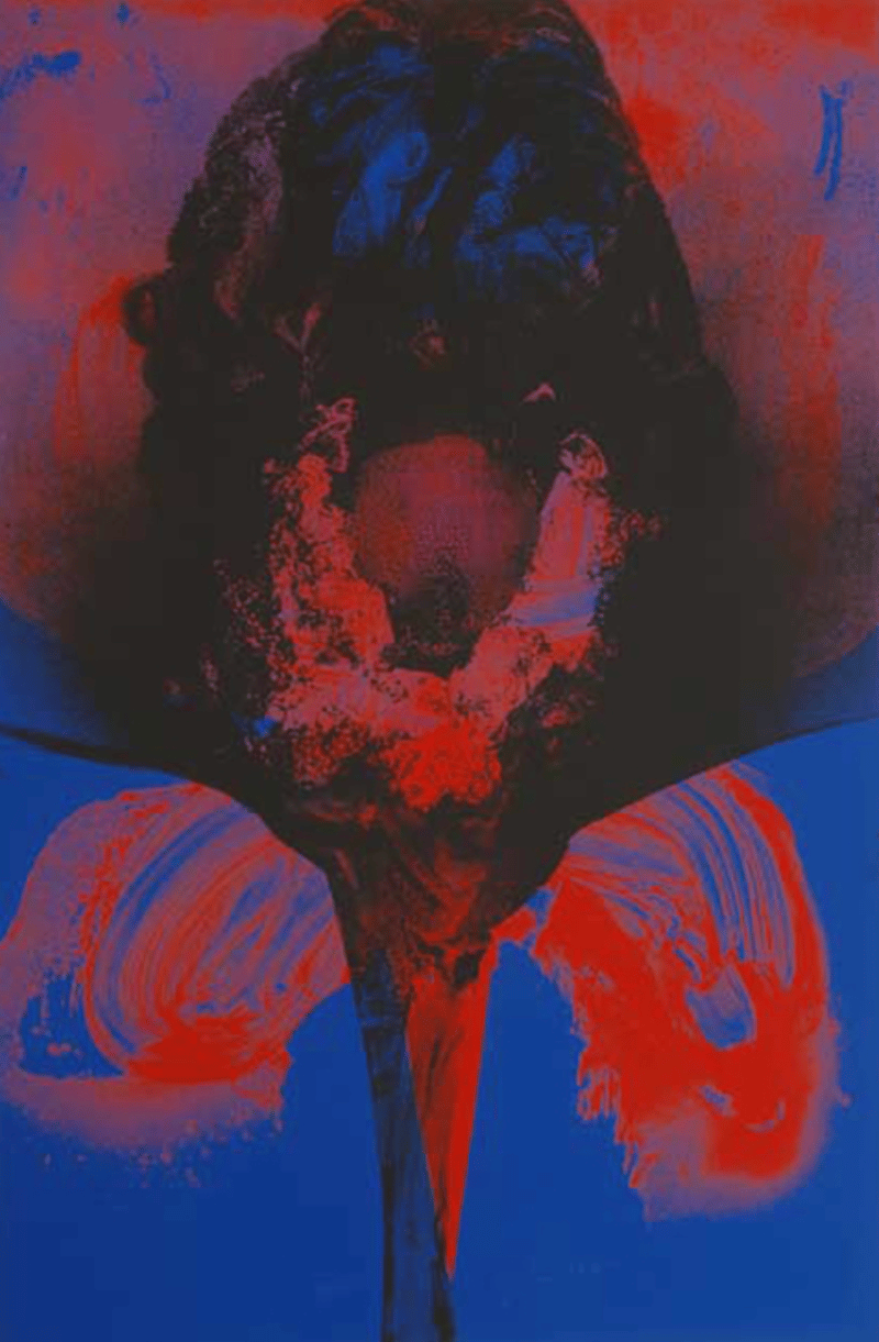 Otto Piene – Addis Abeba X, 1972 – Screen-print Otto Piene – Addis Abeba X, 1972 – Screen-print
