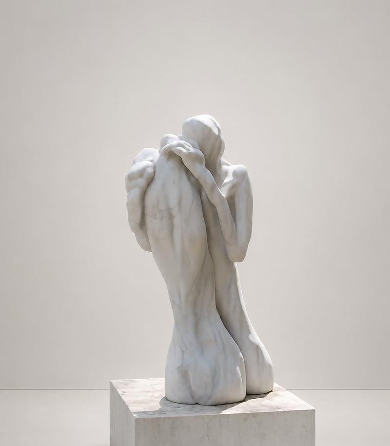 Eva Claessens – Ce lieu invisible où l'on se rejoint, 2026 – Marble Eva Claessens – Ce lieu invisible où l'on se rejoint, 2026 – Marble