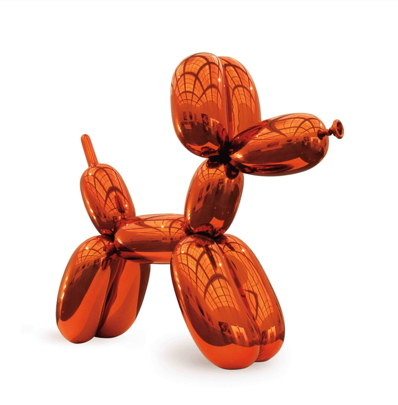 Balloon Dog (Orange), 1994-2000 by Jeff Koons