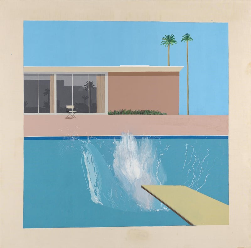 Artwork © David Hockney - A Bigger Splash, 1967