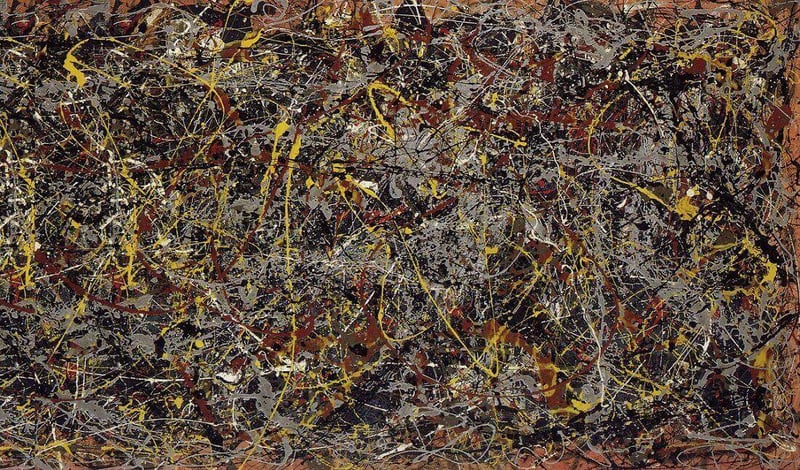 Artwork © Jackson Pollock - Number 5, 1948