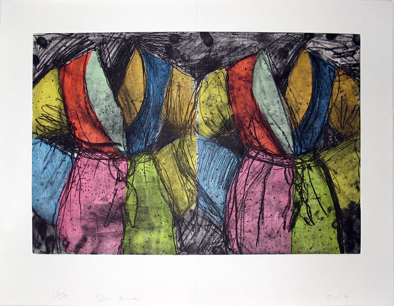 Artwork © Jim Dine - The Soft Ground, 2014