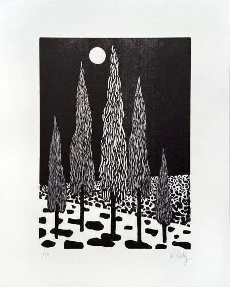  Artwork © Nicolas Party - Trees, 2020