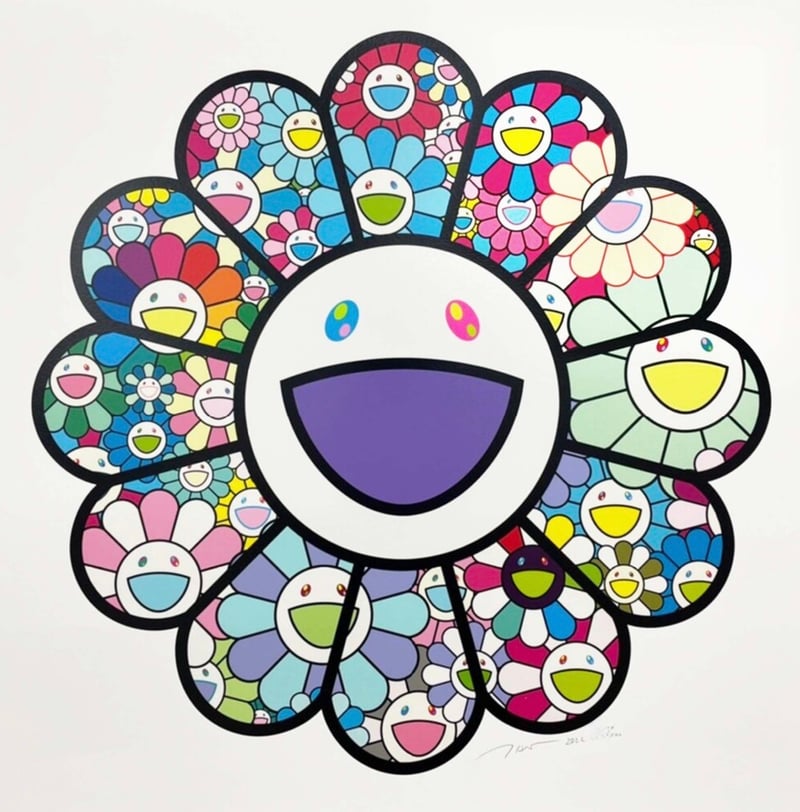 Artwork © Takashi Murakami - Yonaguni, 2022