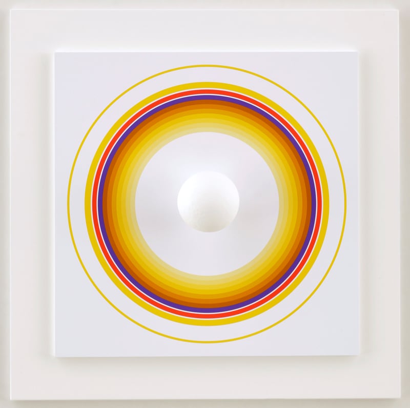 Monotype © Antonio Asis - Asistype 20 - boule sur cercle, 2016