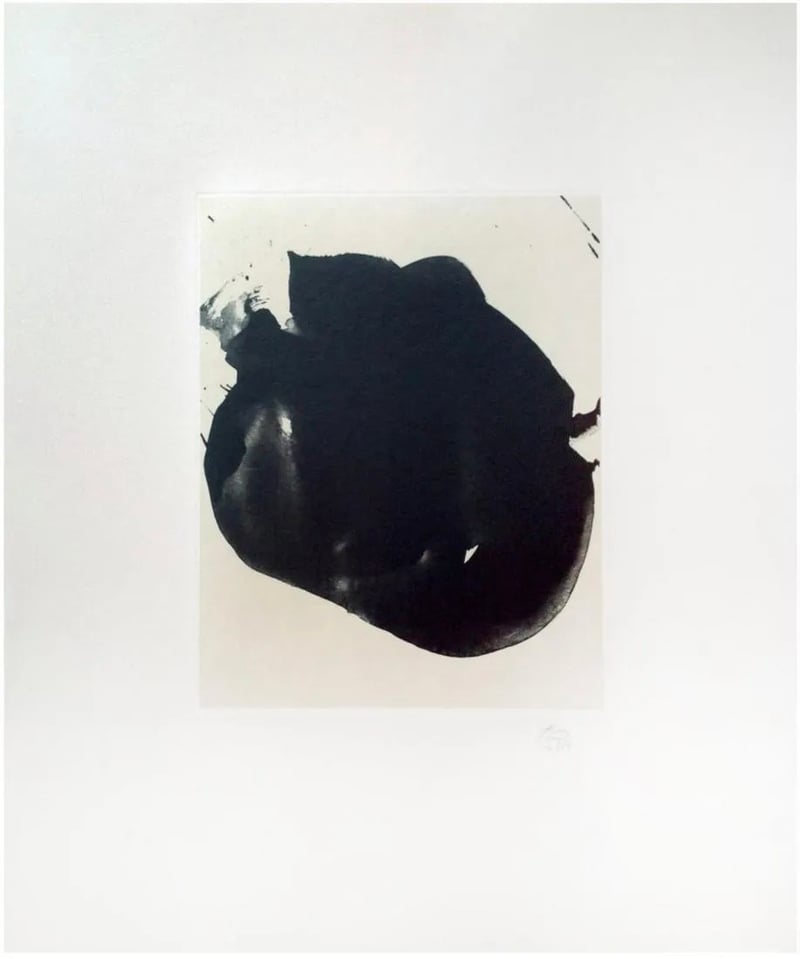 Artwork © Robert Motherwell - Nocturne II (from Octavio Paz suit), 1988